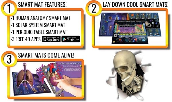 Popar Science Assorted 4D Smart Mats & Apps-5 User License