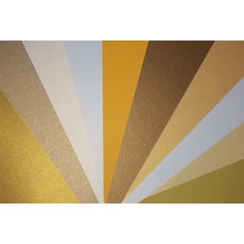 Favorite Papers - Gold - 8.5 X 11 Cardstock - Try-Me Pack