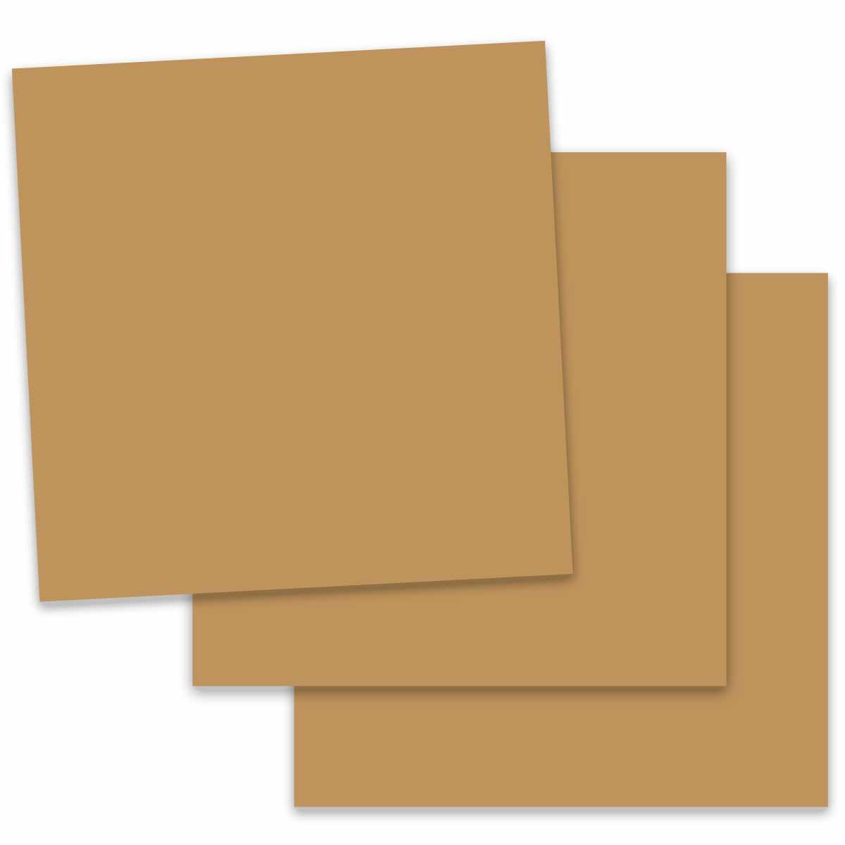 Burano BUFF (02) - 12X12 Cardstock Paper - 92lb Cover (250gsm