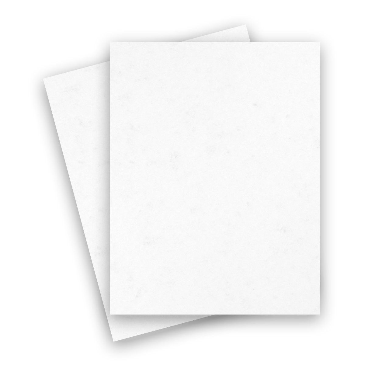 DUROTONE Newsprint WHITE - 8.5X11 Card Stock Paper - 80lb Cover - 50 PK