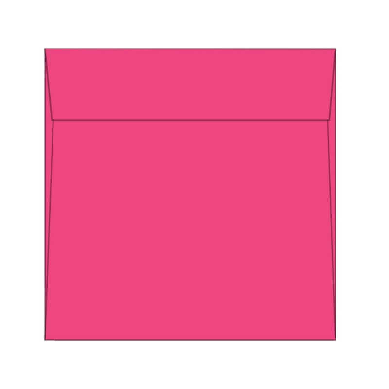 Astrobrights - 8 1/2 X 8 1/2 Square Envelopes (8.5-X-8.5-Inches) - Plasma Pink - 1000 Pk
