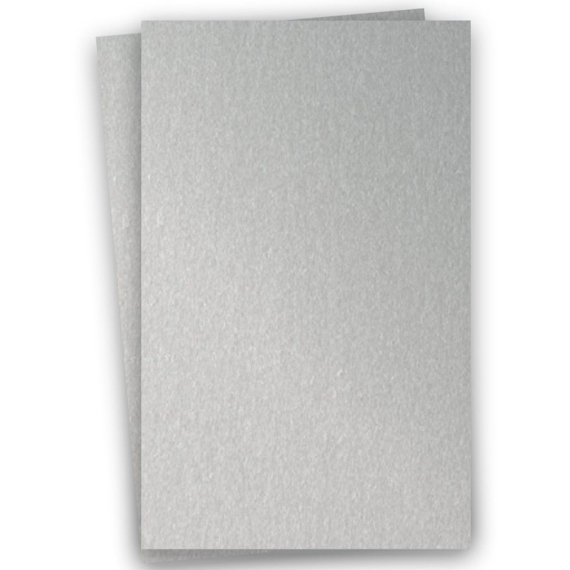 Stardream Metallic 11X17 Card Stock Paper - SILVER - 105lb Cover