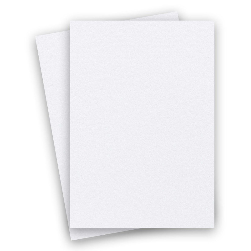100% Cotton Fluorescent White - 8.5X14 Legal Size Paper - 90Lb Cover (243Gsm) - 100 Pk