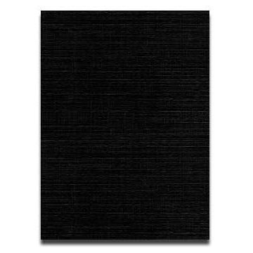 Classic Linen 12 X 18 Card Stock - Epic Black - 100Lb Cover - 250 Pk