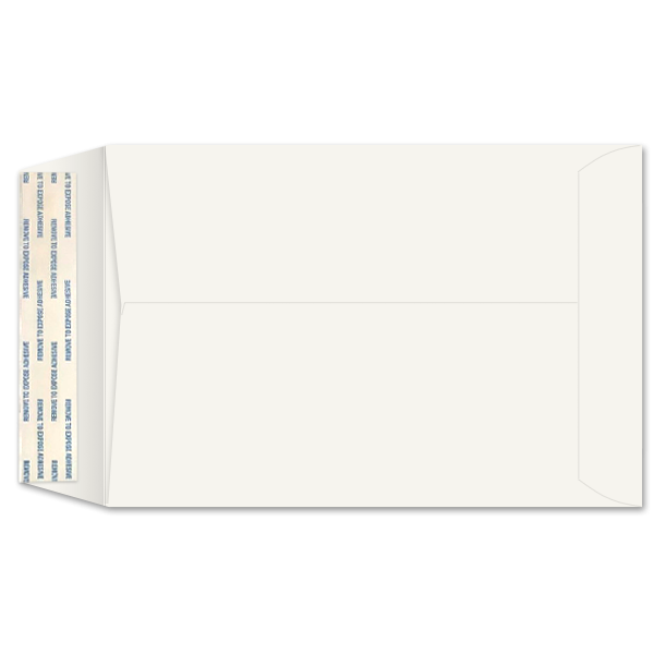 Catalog Envelopes - 28Lb White Wove - Peel To Seal - (6.5 X 9.5) - 500 Pk