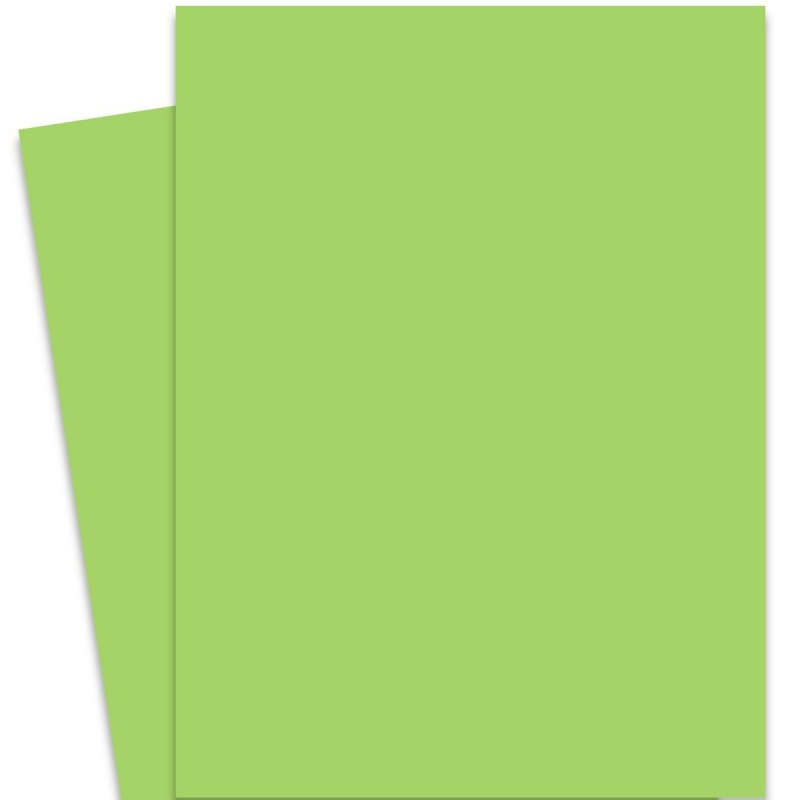 Burano Light Green (54) - Folio 27.5X39.3-In Lightweight Cardstock Paper - 52Lb Cover (140Gsm)