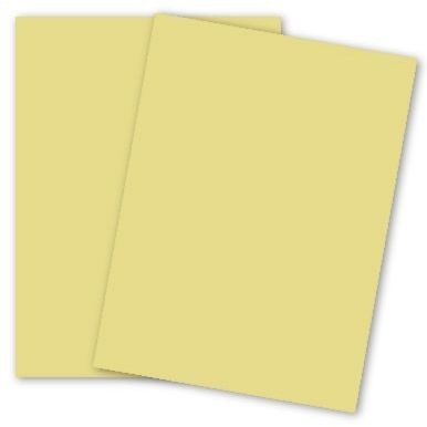 Lettermark Colors (Earthchoice) IVORY - 8.5 x 11 Card Stock Paper - 110lb I