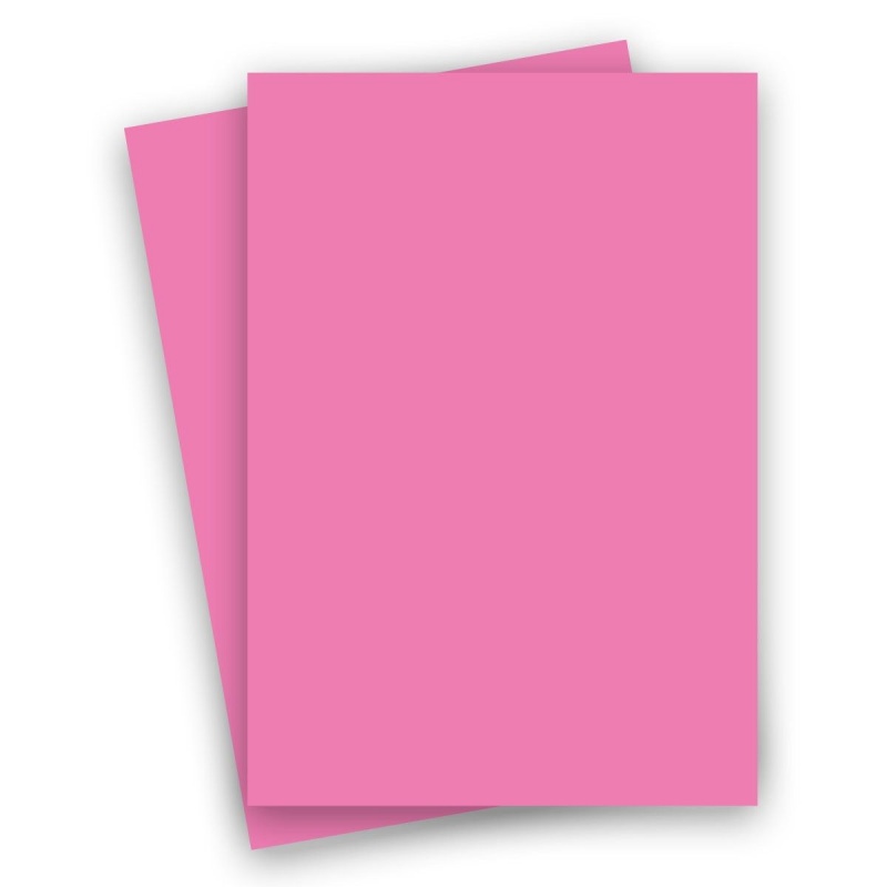 Burano PINK (10) - 8.5x11 Lightweight Cardstock Paper - 52lb Cover