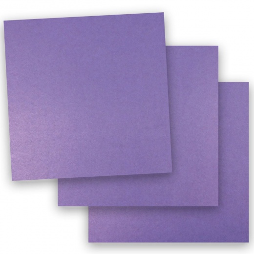 Shine VIOLET SATIN - Shimmer Metallic Card Stock Paper - 8.5 x 11