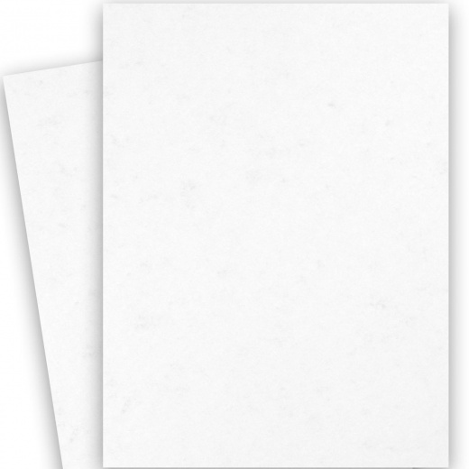 SPECKLETONE True White - 8.5X11 Card Stock Paper - 80lb Cover (216gsm) - 25