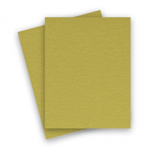 [Clearance] Basis Colors - 8.5 X 11 Paper - Golden Green - 28/70