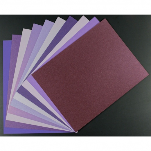 Crafters Pure Hues - Shades of RED 8.5 x 11 - (Cardstock) MIX