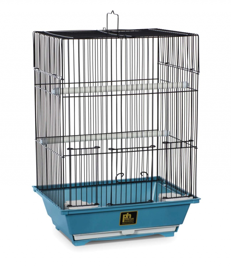 Small Blue Bird Cage