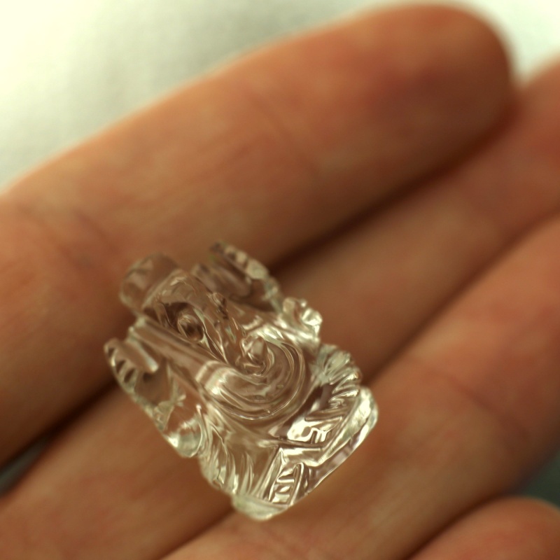 Spiritual Figurine - Miniature Lord Ganesh - 0.74 Oz