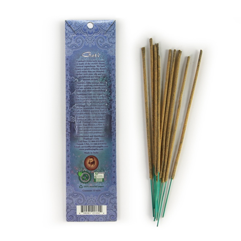 Incense Sticks Gati - Sandalwood, Amber, And Musk