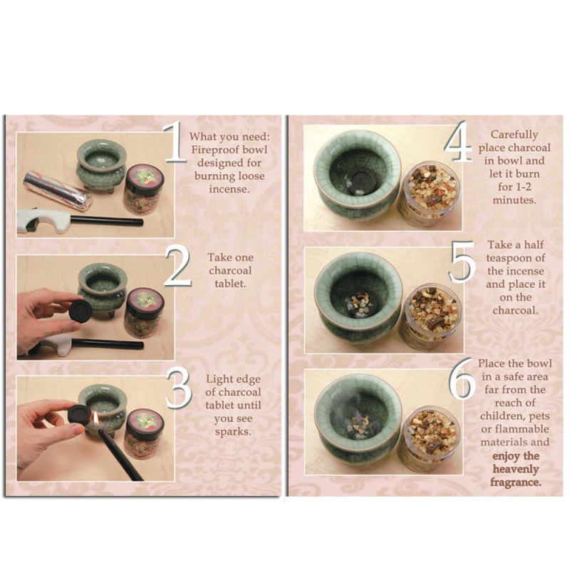 Resin Incense Surya - Happiness And Joy - 2.4Oz Jar