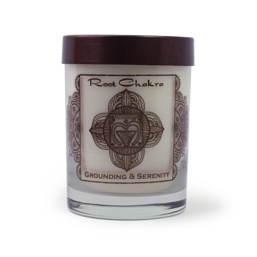 Root Chakra Muladhara Soy Candle for Chakra Meditation
