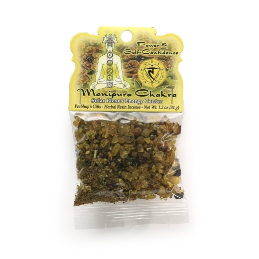 Resin Incense Solar Plexus Chakra Manipura - Self-Confidence and Transformation