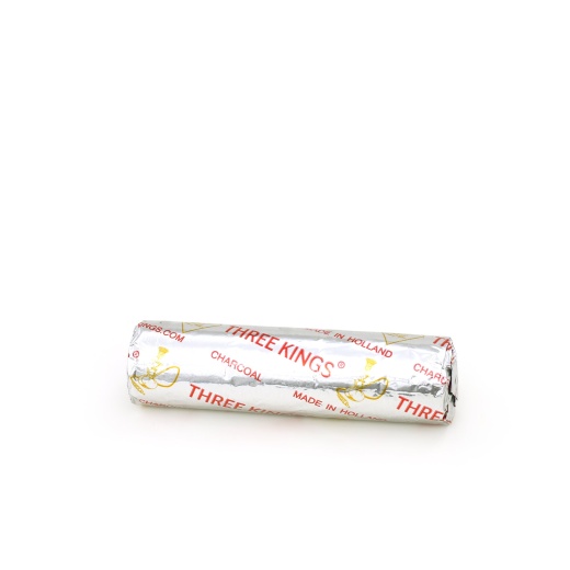 Three Kings Charcoal - 1 Roll Of 10 Briquets for Unparalleled Smudging Experience