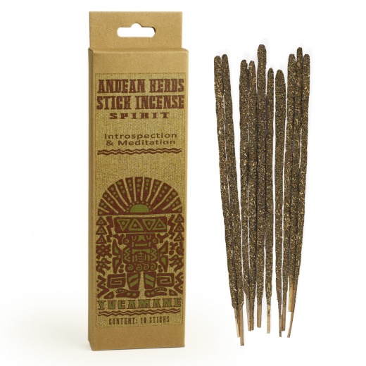 Spirit Andean Herbs Incense Sticks for Introspection and Meditation
