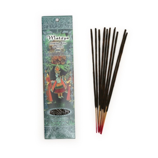 Incense Sticks Matsya - Jasmine, Rose, And Tulasi