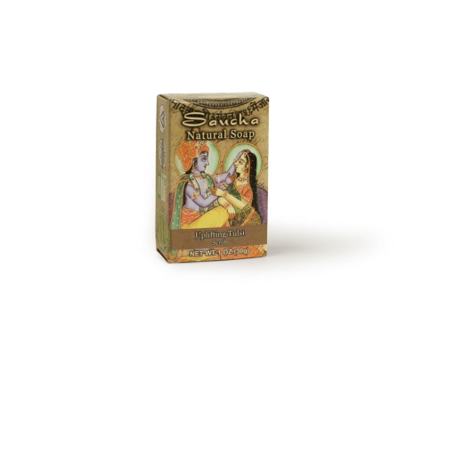 Soap Bar Saucha - Natural Uplifting Tulsi Scrub
