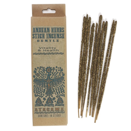 Gentle Andean Herbs Incense Sticks - Vitality & Health