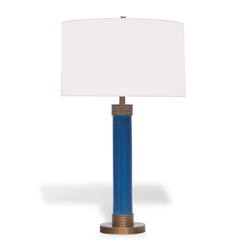 Dearborn Blue Lamp 31"h