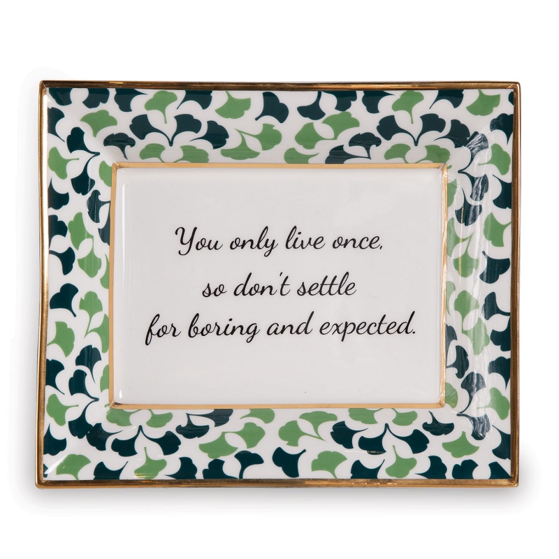 Don’T Settle Plate (Set Of 2)