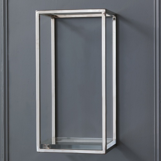 Drake Nickel Shelf - Modern Luxury Storage Solution