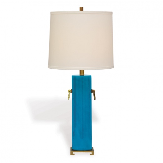 Beverly Turquoise Lamp