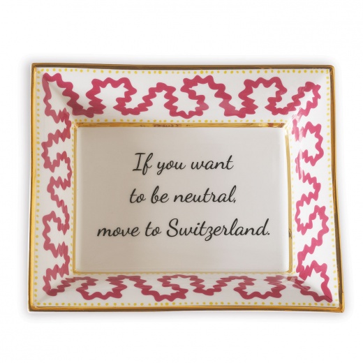 Switzerland Plate Set (Set Of 2)