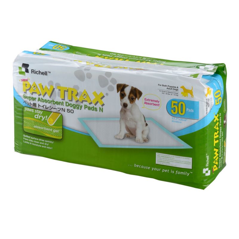 Paw Trax Pet Training Pads 50 Count