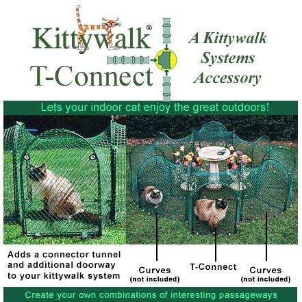 Single T-Connect Unit Outdoor Cat Enclosure