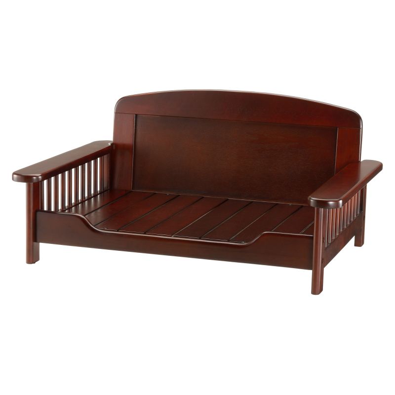 Elegant Wooden Pet Bed