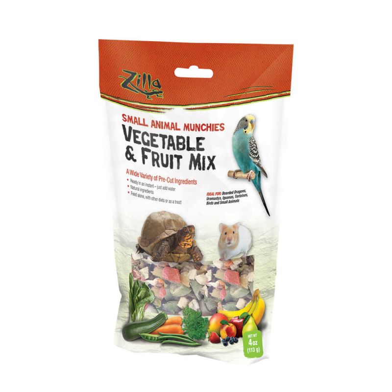Reptile Munchies Vegetable And Fruit 4 Ounces