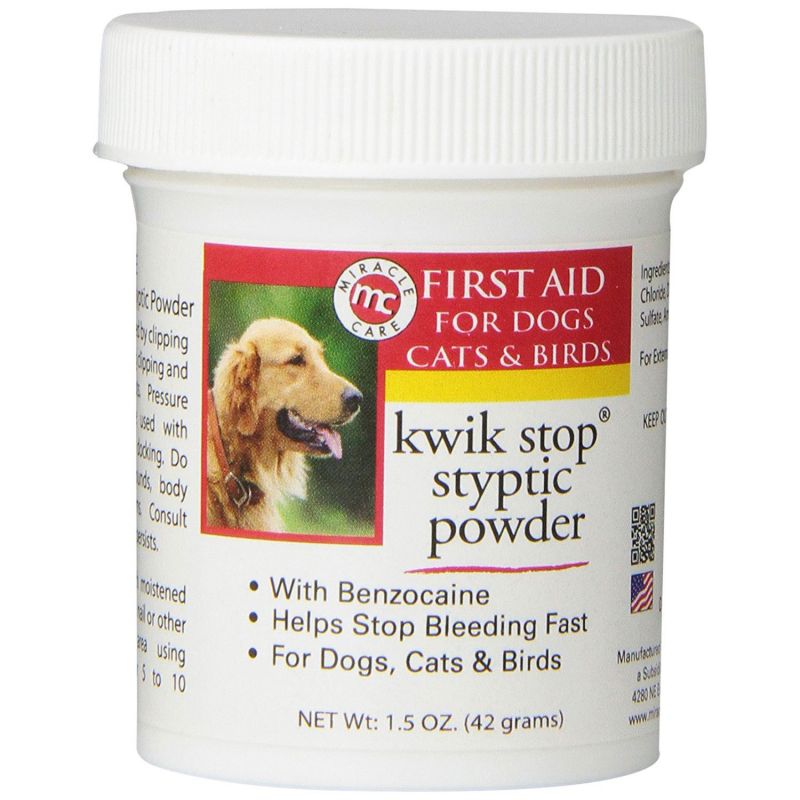 Kwik-Stop Styptic Powder 1.5 Ounces