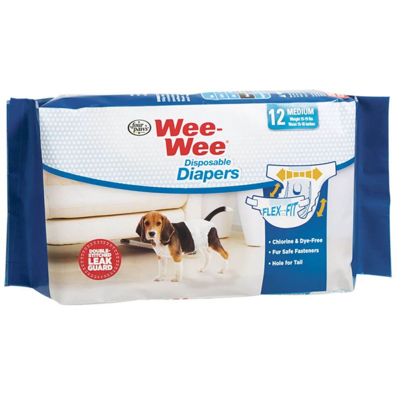 Wee-Wee Disposable Diapers 12 Pack