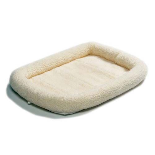 Quiet Time Fleece Dog Crate Bed by Midwest Products