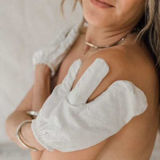 Garshana Gloves | Ayurvedic Dry Brushing Large
