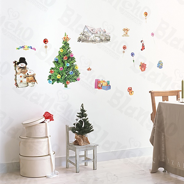 Christmas-1 Medium Wall Decals Stickers Appliques