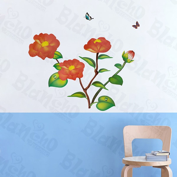 Outstanding Red Wall Decals Stickers Appliques