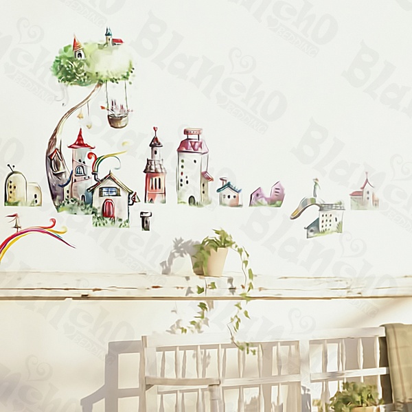 Towers - Medium Wall Decals Stickers Appliques Home Decor