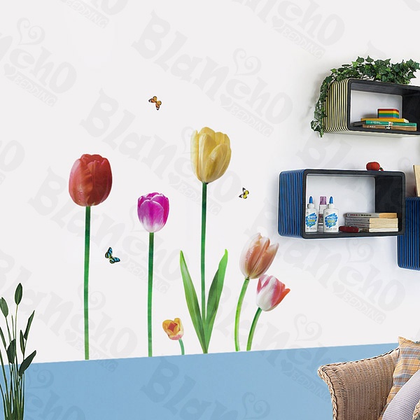 Garish Lotus Wall Decals