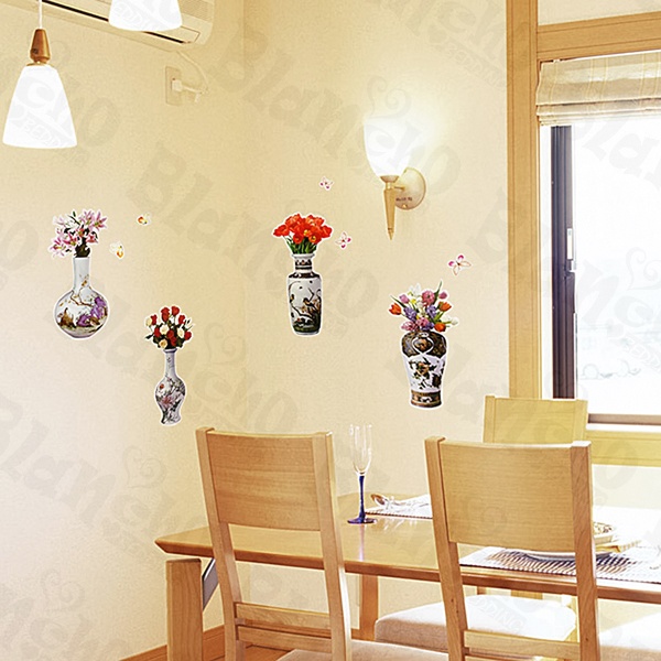 Flower Select-1 - Medium Wall Decals Stickers Appliques Home Decor