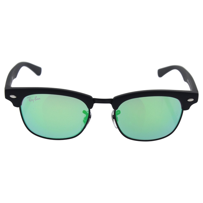 Ray Ban Rj 9050S 100S-3R - Black-Green Flash By Ray Ban For Kids - 45-16-125 Mm Sunglasses