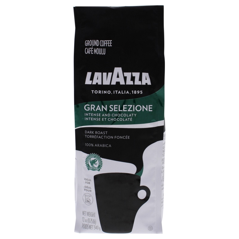 Gran Selezione Dark Roast Ground Coffee By Lavazza For Unisex - 12 Oz Coffee