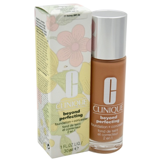 Beyond Perfecting Foundation Plus Concealer - 11 Honey Mf-G By Clinique For Women