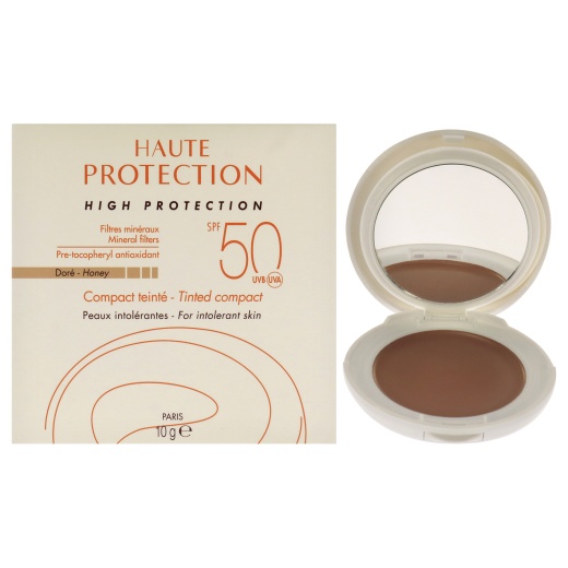 Avene High Protection Mineral Tinted Compact SPF 50, UVA/UVB