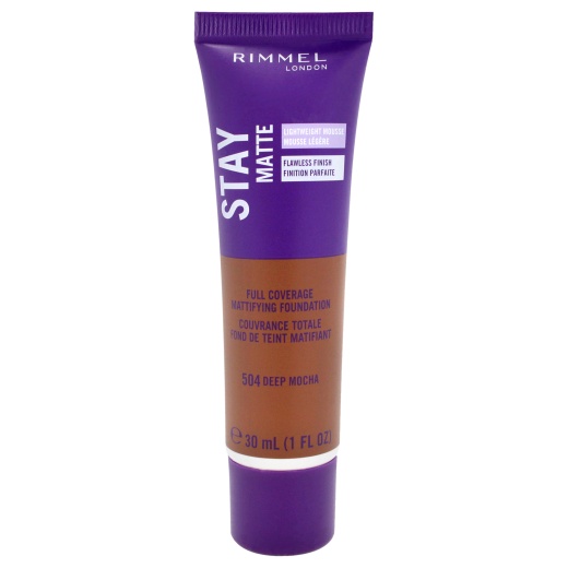 Stay Matte Lightweight Foundation - 504 Deep Mocha by Rimmel London
